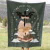 Emotionally Attached to Fictional Dragons Bookish Blanket