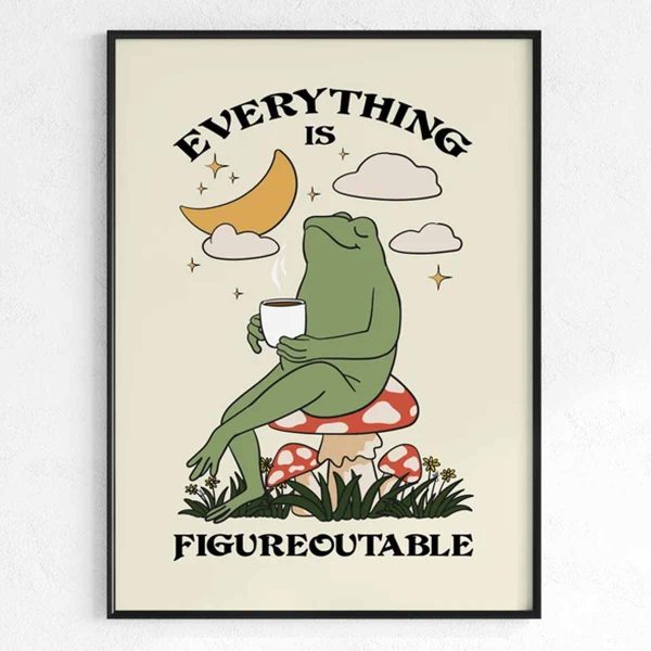 Everything is Figureoutable Motivation Poster