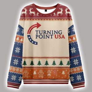 Charlie Kirk Turning Point USA Ugly Sweater