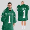 1 Eagles Football Unisex Blanket Hoodie