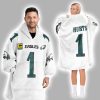 1 Philadelphia Football Unisex Blanket Hoodie