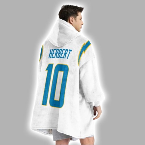 10 Chargers Football Unisex Blanket Hoodie