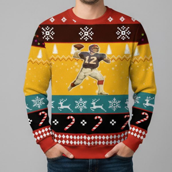 2025 Jim Kelly Bills Ugly Christmas Sweater
