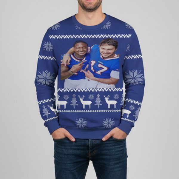 2025 National Best Friend Day Bills Ugly Sweater