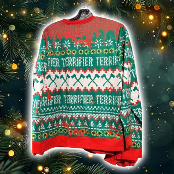 2025 Terrifier Ugly Christmas Sweater