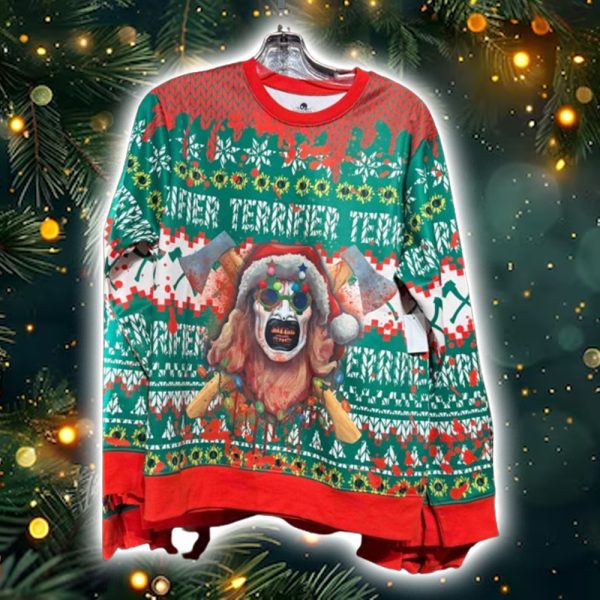 2025 Terrifier Ugly Christmas Sweater