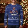 2025 Thurman Thomas Bills Ugly Christmas Sweater