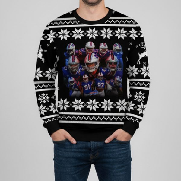 2025 We Know That You Did Last Sunday Bills Ugly Sweater