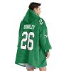 26 Eagles Football Unisex Blanket Hoodie
