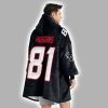 81 Houston Football Unisex Blanket Hoodie