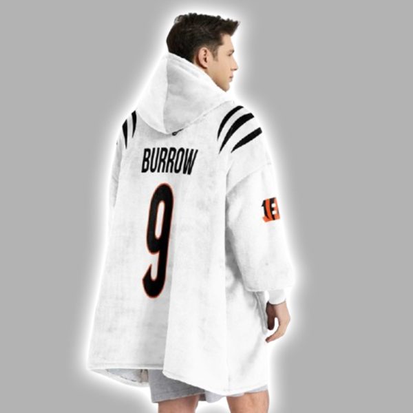 9 Bengals Football Unisex Blanket Hoodie