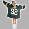 92 Packers Football Unisex Blanket Hoodie