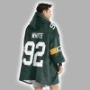 92 Packers Football Unisex Blanket Hoodie