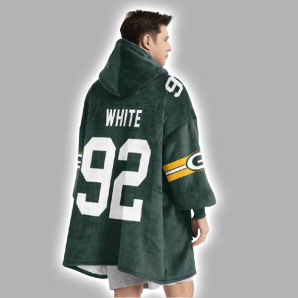 92 Packers Football Unisex Blanket Hoodie