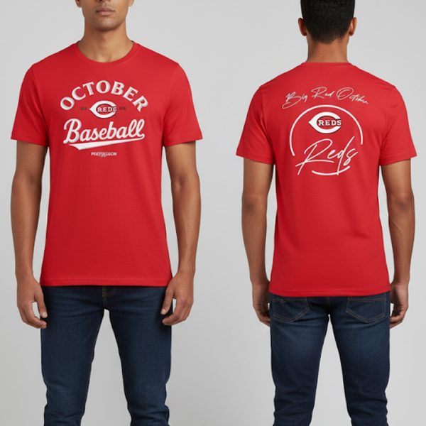 Cincinnati Reds 2025 October Baseball Shirt