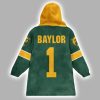 Baylor #1 Football Unisex Blanket Hoodie