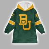Baylor #1 Football Unisex Blanket Hoodie
