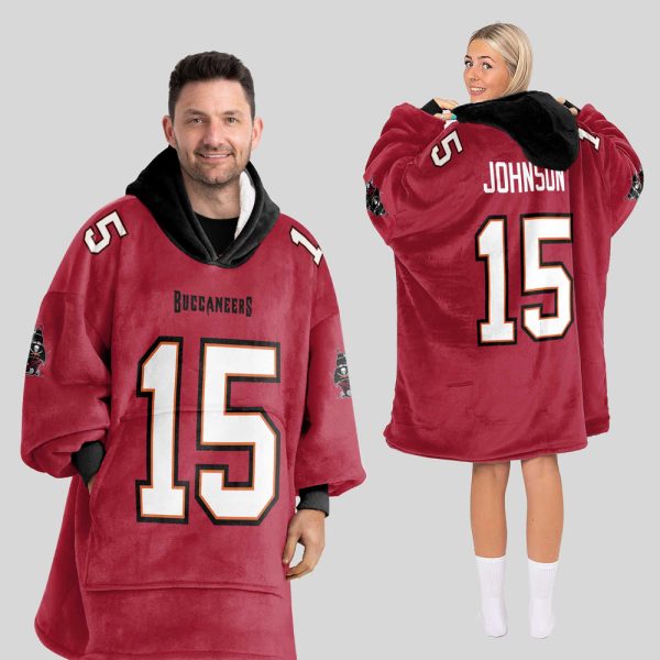 Buccaneers Football Unisex Blanket Hoodie