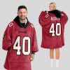 Buccaneers Football Unisex Blanket Hoodie