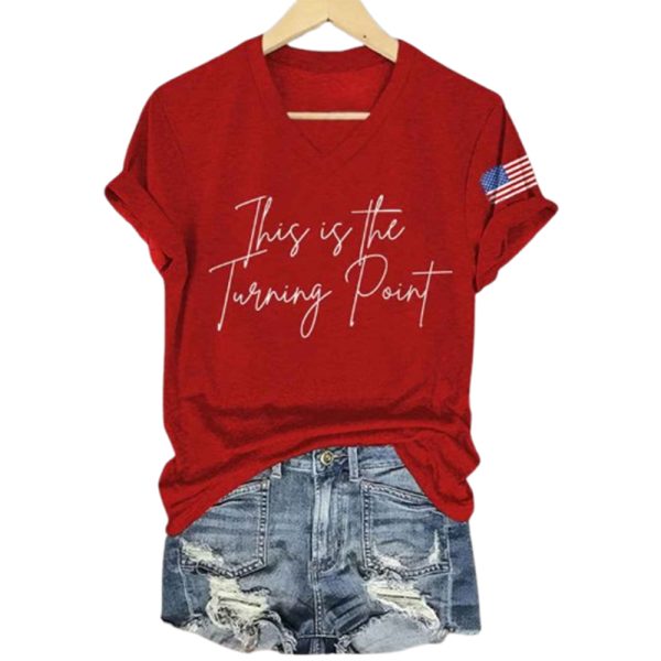 Charlie Kirk This Is The Turning Point Print T Shirt 2