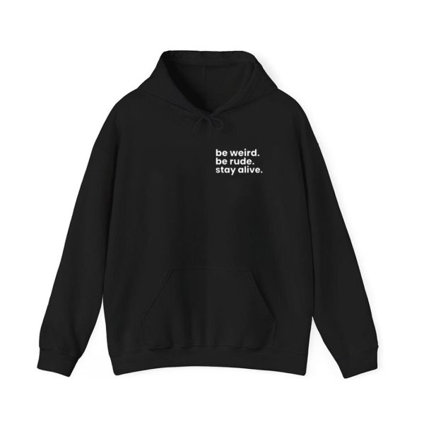 Crime Junkie Be Weird Be Rude Stay Alive Shirt