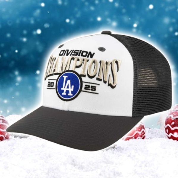 Dodgers 2025 NL West Division Champions Cap