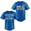 Dodgers 2025 NL West Division Champions Jersey