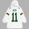 Dolphins John Beck 11 Football Unisex Blanket Hoodie