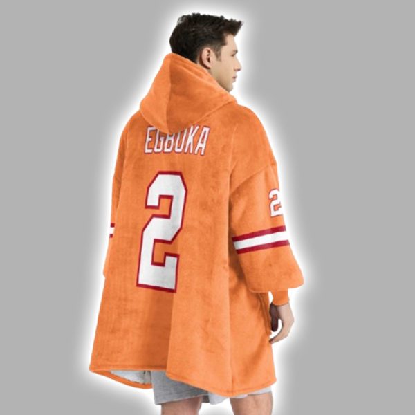 E.E 2 Tampa Football Unisex Blanket Hoodie