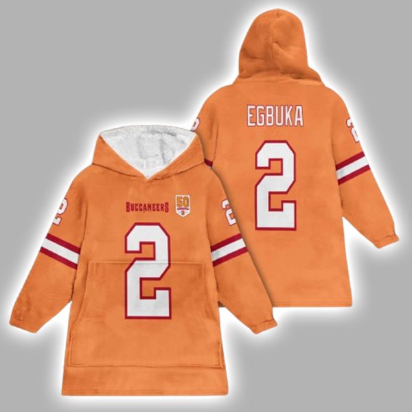 E.E 2 Tampa Football Unisex Blanket Hoodie