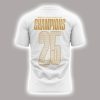 England 2025 Rugby World Cup Champions Shirt