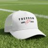 Freedom Charlie Kirk 1993 2025 Mesh Trucker Cap