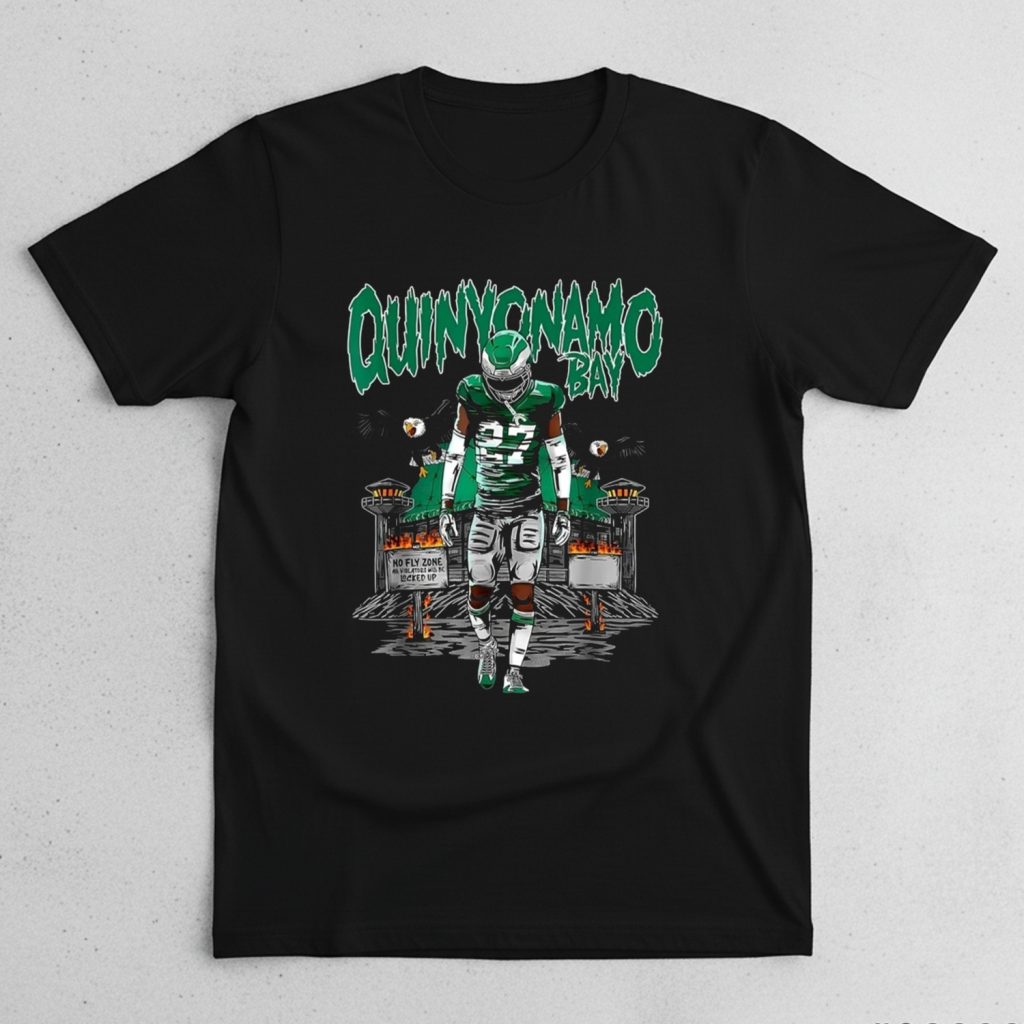 Eagles Quinyon Mitchell Quinyonamo Bay T Shirt