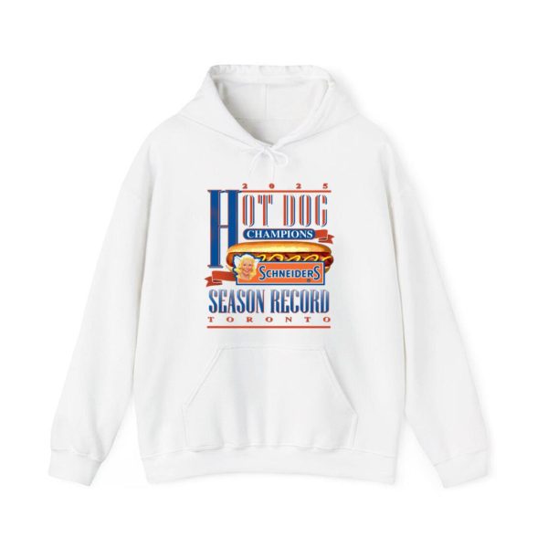 Hot Dog Champions Schneideps Season Record Toronto 2025 Shirt