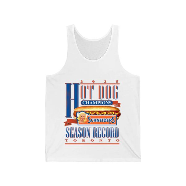 Hot Dog Champions Schneideps Season Record Toronto 2025 Shirt
