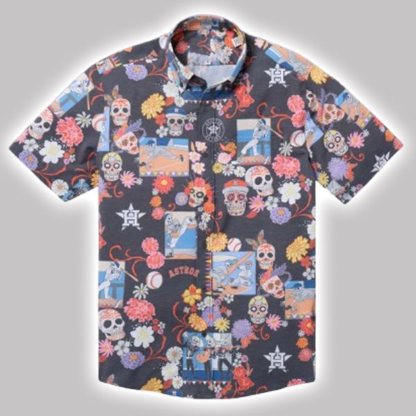 Houston Astros Hecho Para Esto Día De Los Hawaiian Shirt