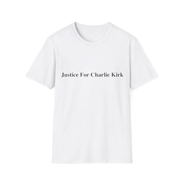 Justice For Charlie Kirk Shirt