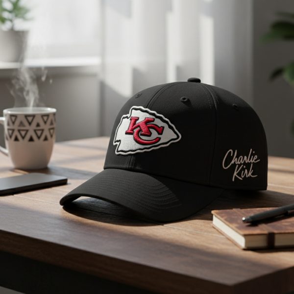 Kansas City Chiefs Charlie Kirk Signature Hat