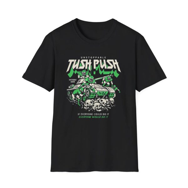 Landon Dickerson's Unstoppable Tush Push Brotherly Shove Shirt