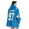 Lions Football 97 Unisex Blanket Hoodie