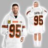 M.G 95 Browns Football Unisex Blanket Hoodie