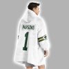 M.P 1 Packers Football Unisex Blanket Hoodie
