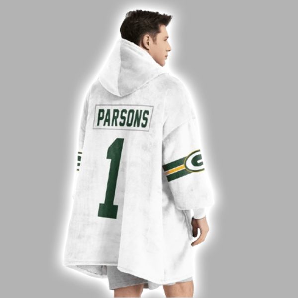 M.P 1 Packers Football Unisex Blanket Hoodie