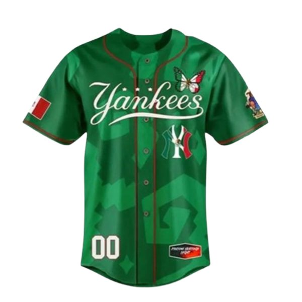 New York Yankees Mexican Heritage Night 2025 Jersey