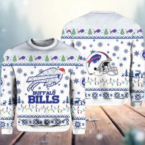 2025 Bills Rivalries Cold Front Ugly Christmas Sweater