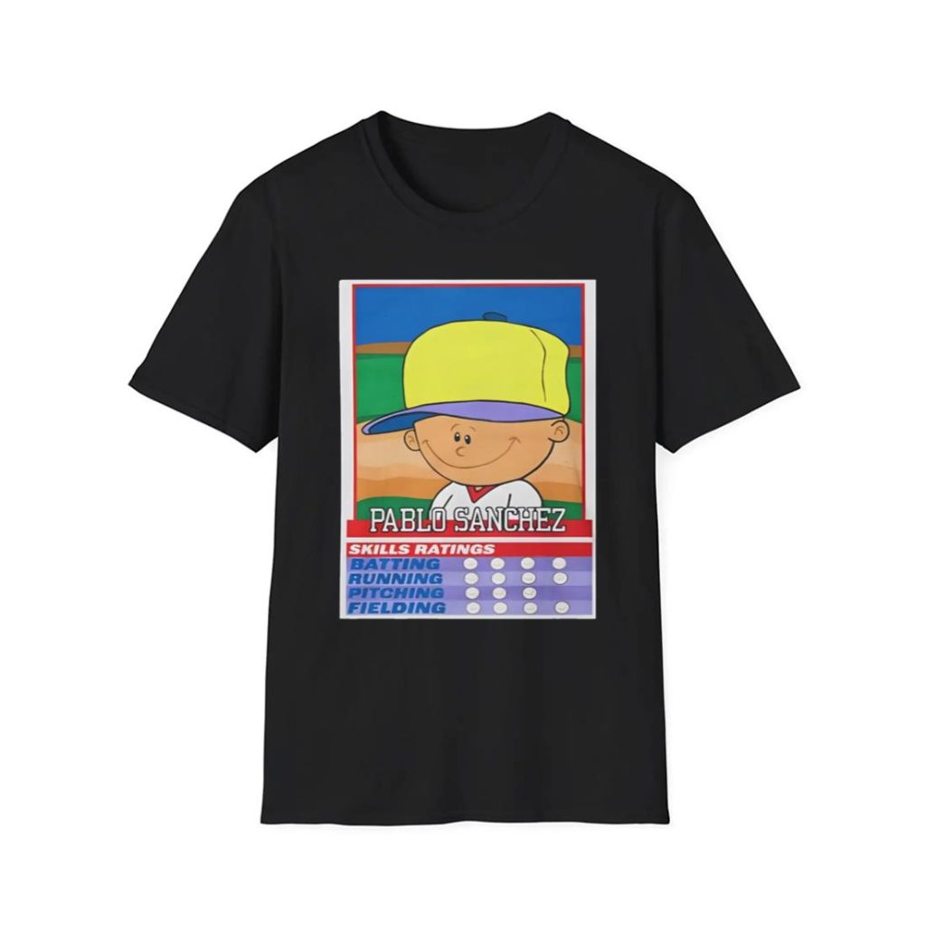Pablo Sanchez Baseball Card Shirt