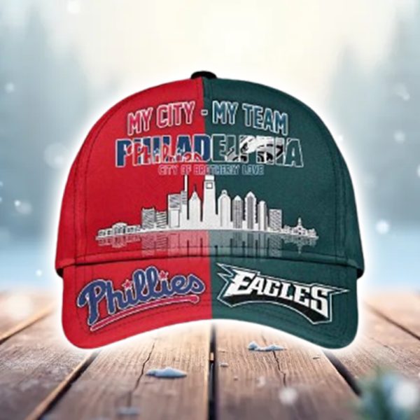 Philadelphia Phillies x Philadelphia Eagles Cap