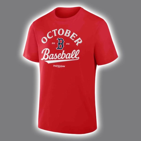 Red Sox October Baseball Shirt