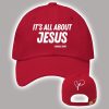 Retro It's All About Jesus Print Baseball Cap