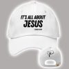 Retro It's All About Jesus Print Baseball Cap